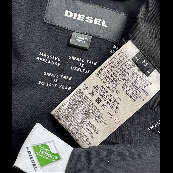 DIESEL | DuPont Teflon | Cafe Racer | Biker Jacket - Picture 13 of 14